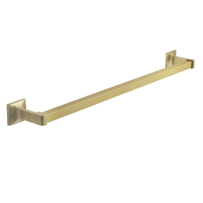 Designers Impressions Eclipse Series Brushed Brass 24&quot; Towel Bar