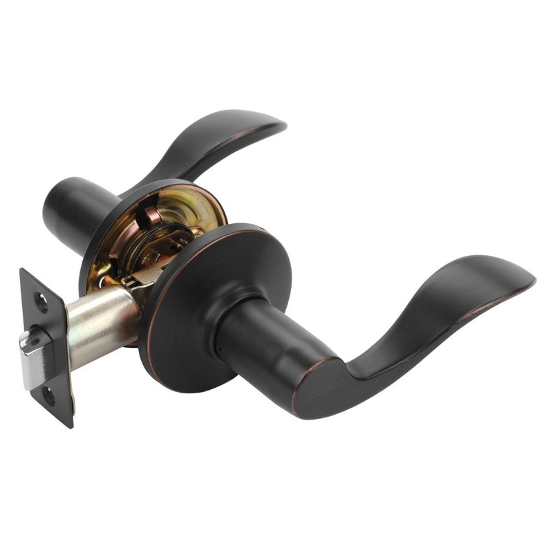 Dynasty Hardware Heritage HER-82-12P Passage Door Lever, Aged Oil Rubbed Bronze