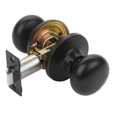 Dynasty Hardware Tahoe TAH-82-12P Passage Door Knob, Aged Oil Rubbed Bronze
