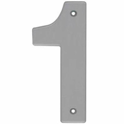 5&quot; House Numbers, Satin Nickel