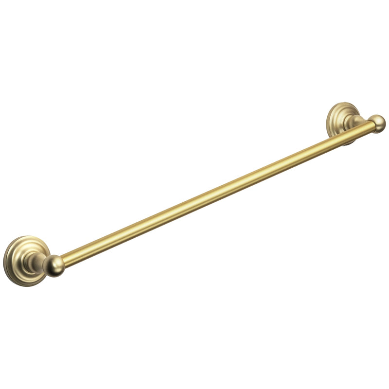 Designers Impressions Royal Series Brushed Brass 24&quot; Towel Bar