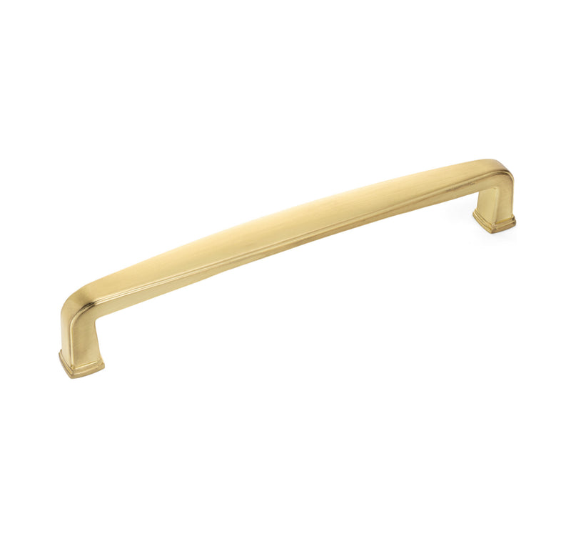 Cosmas 4392-128BB Brushed Brass Cabinet Pull