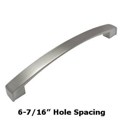 Cosmas 616-160SN Satin Nickel Subtle Arch Cabinet Pull - Cosmas