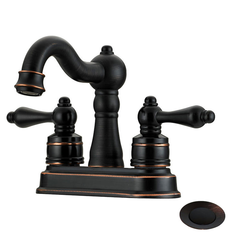 Designers Impressions 654715 Oil Rubbed Bronze Lavatory Vanity Faucet