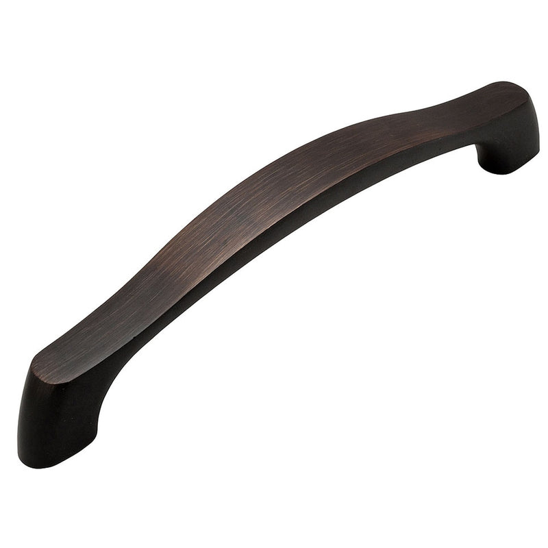 Five inch hole spacing cabinet pull in oil rubbed bronze finish
