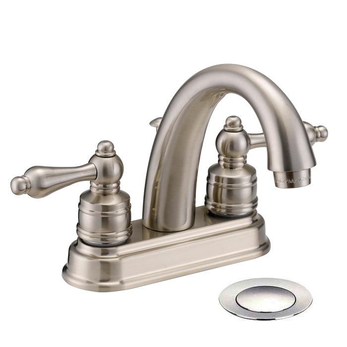 Designers Impressions 611626 Satin Nickel Lavatory Vanity Faucet