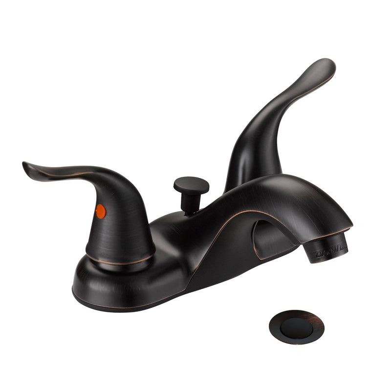 Designers Impressions 651533 Oil Rubbed Bronze Lavatory Vanity Faucet
