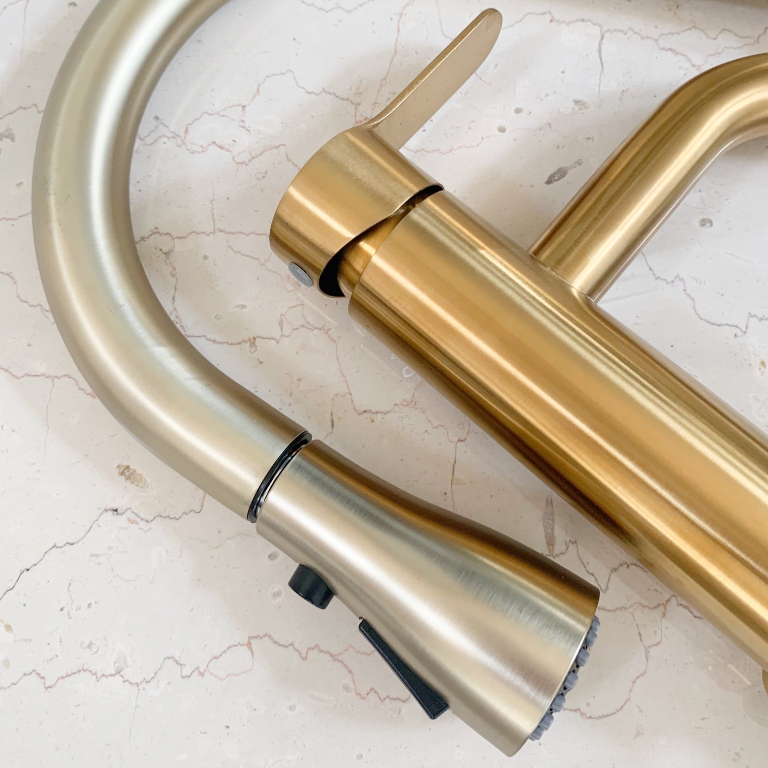 Matching Cabinet Hardware for Popular Gold Faucets on Amazon