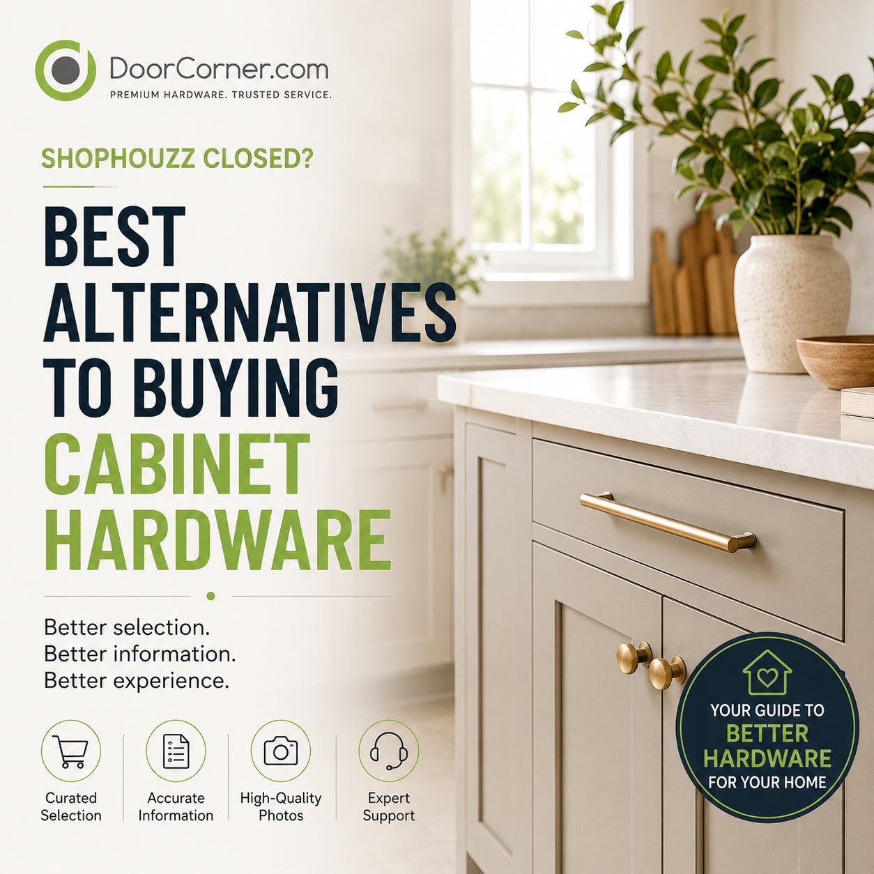 Best Alternatives to Buying Cabinet Hardware on Houzz After ShopHouzz Closed