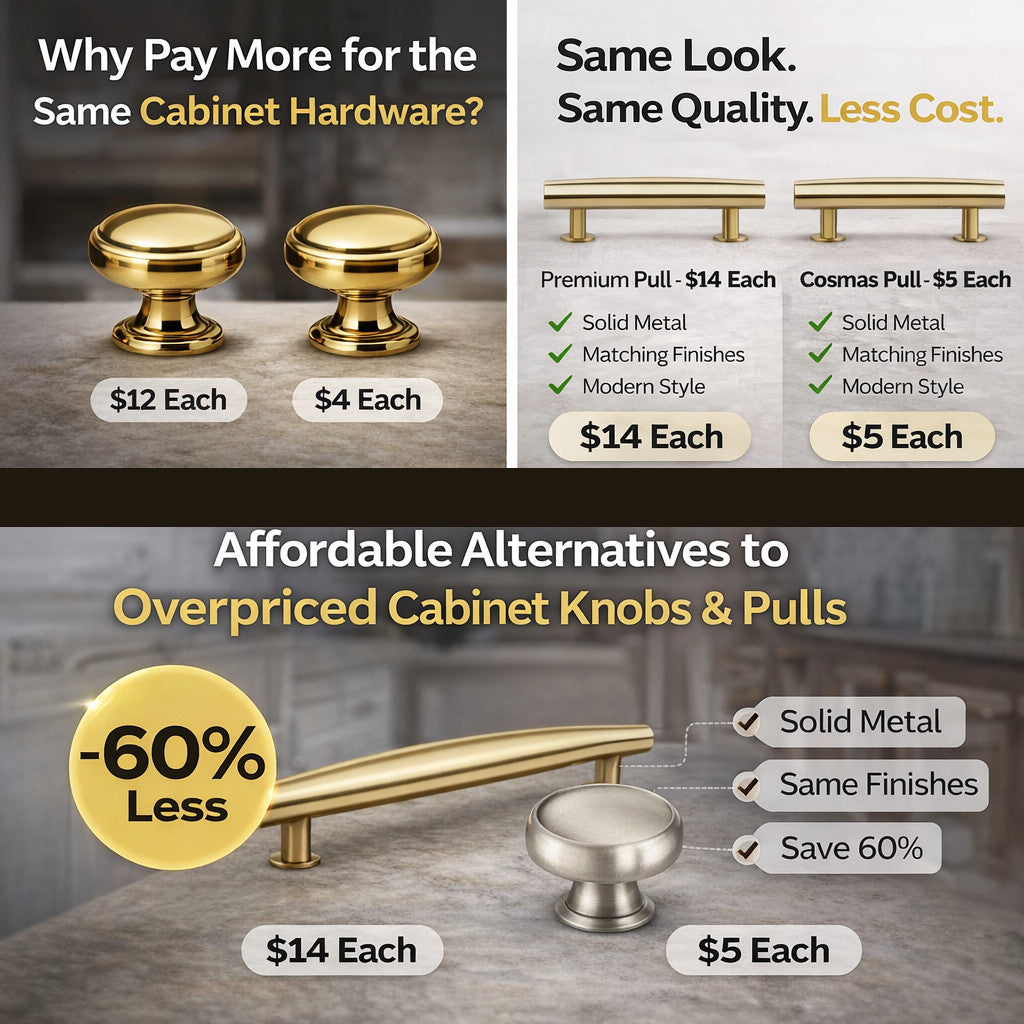How To Choose The Best Size Pulls For Your Kitchen Cabinets Doors ...