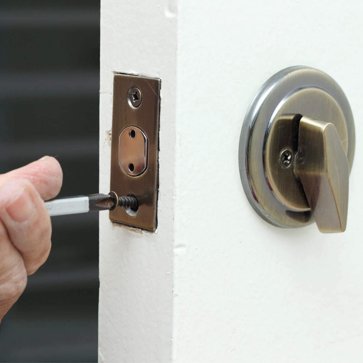 How to Install a Single-Cylinder Deadbolt