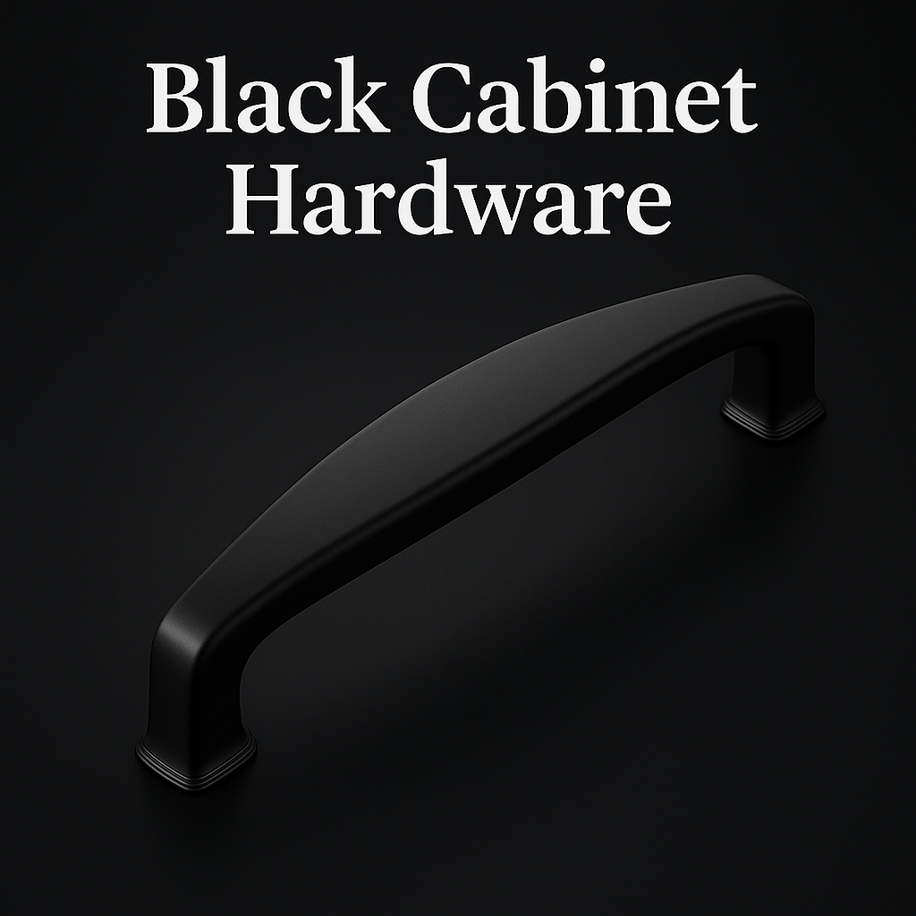 Black Knobs and Pulls