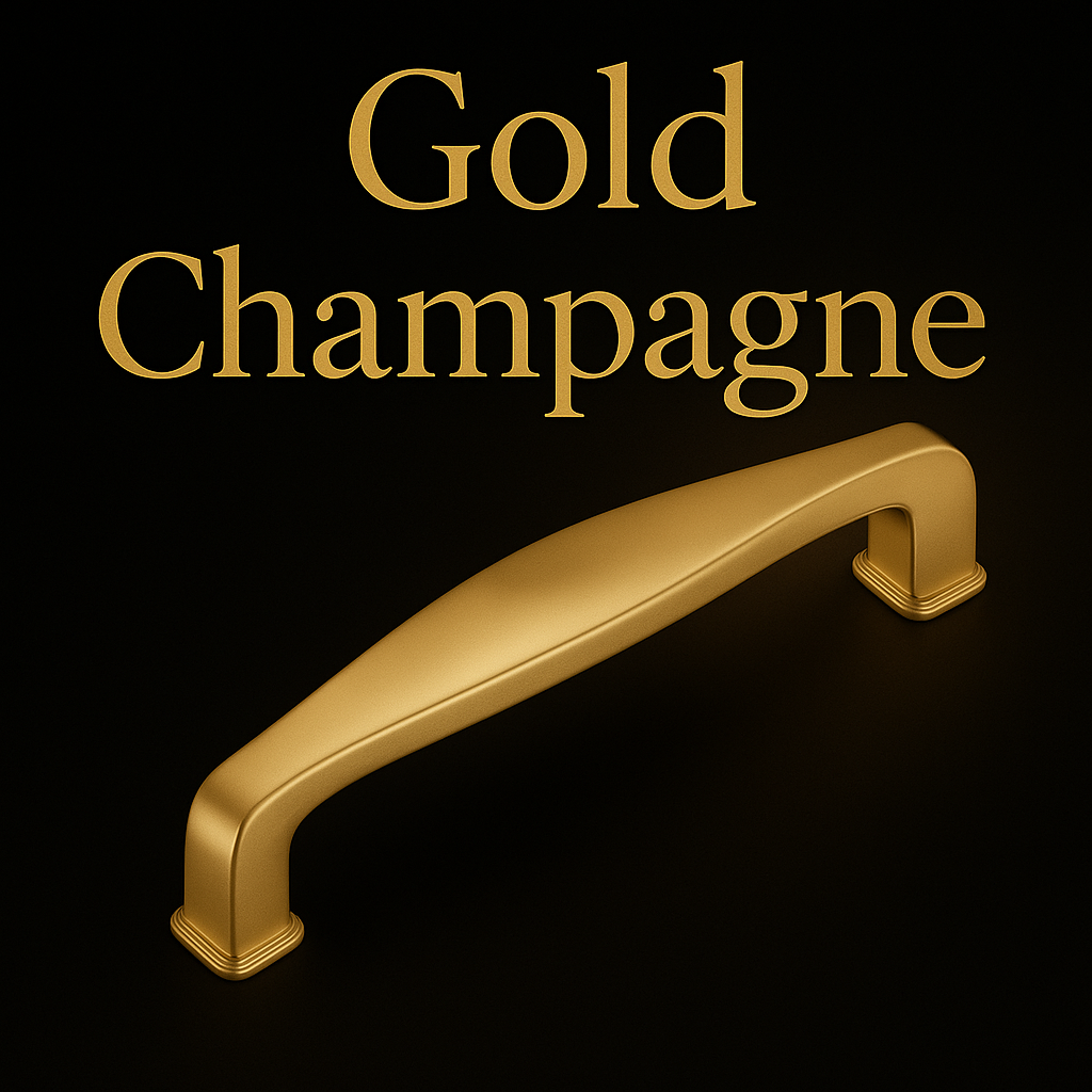 Gold Champagne Knobs and Pulls
