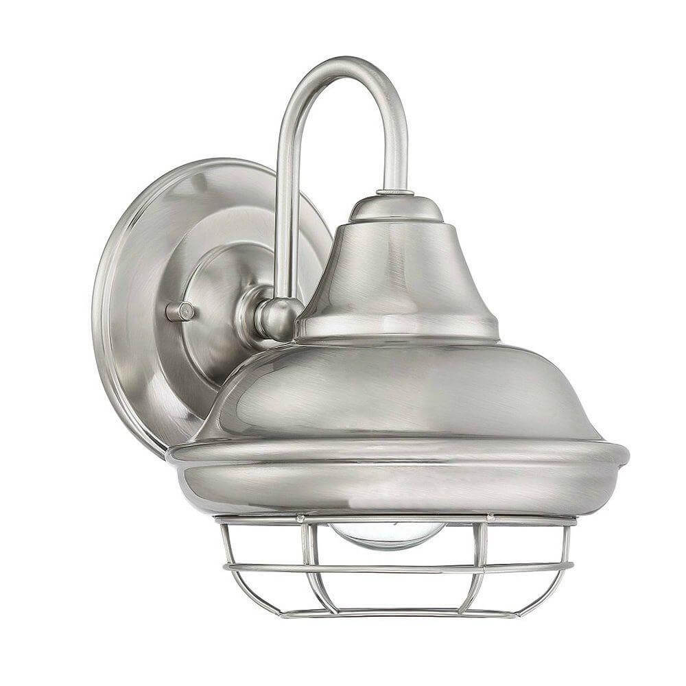 Satin Nickel Interior Light Fixtures