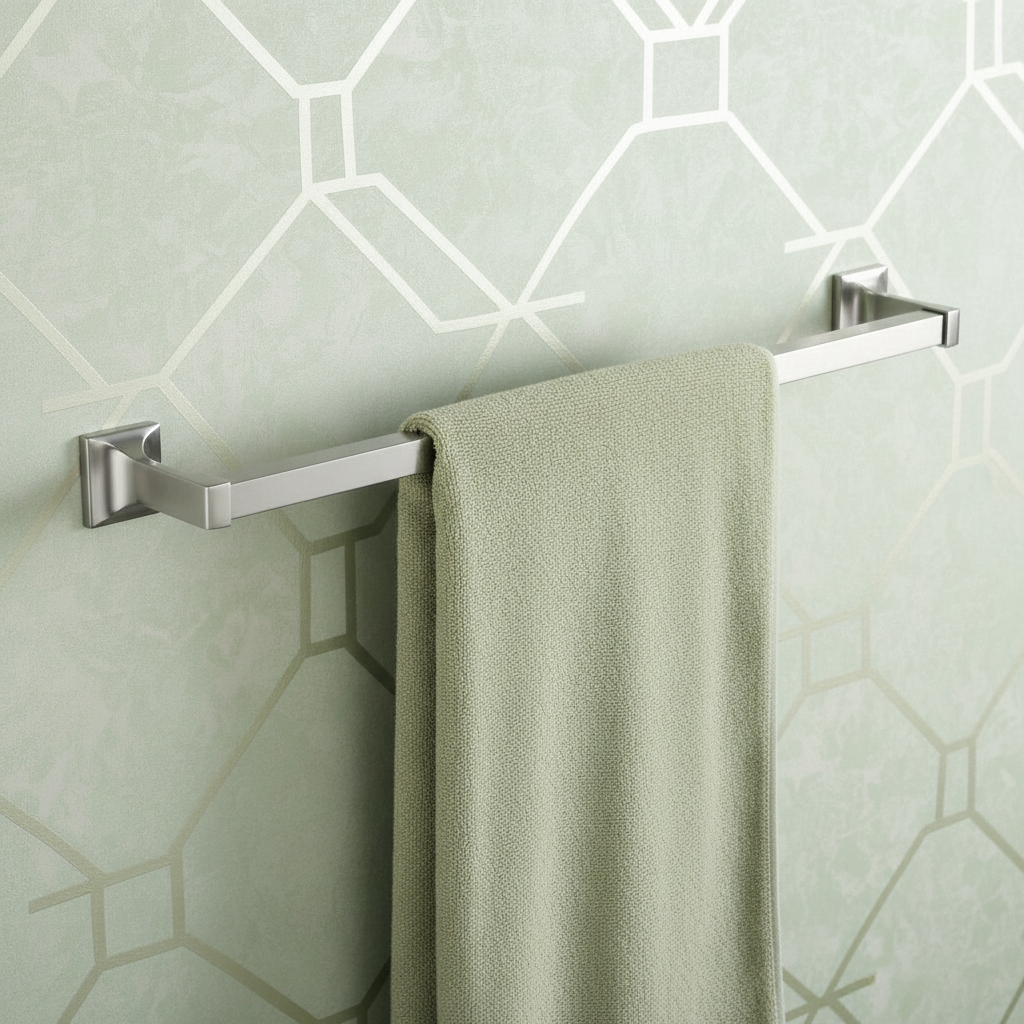 Eclipse Series Satin Nickel 24" Towel Bar