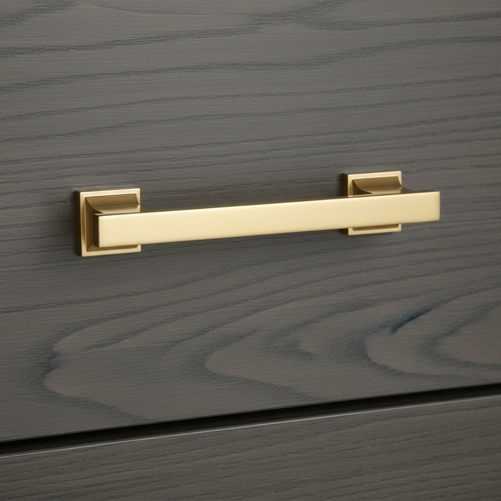 Cosmas 702-3.5GC Gold Champagne Contemporary Cabinet Pull