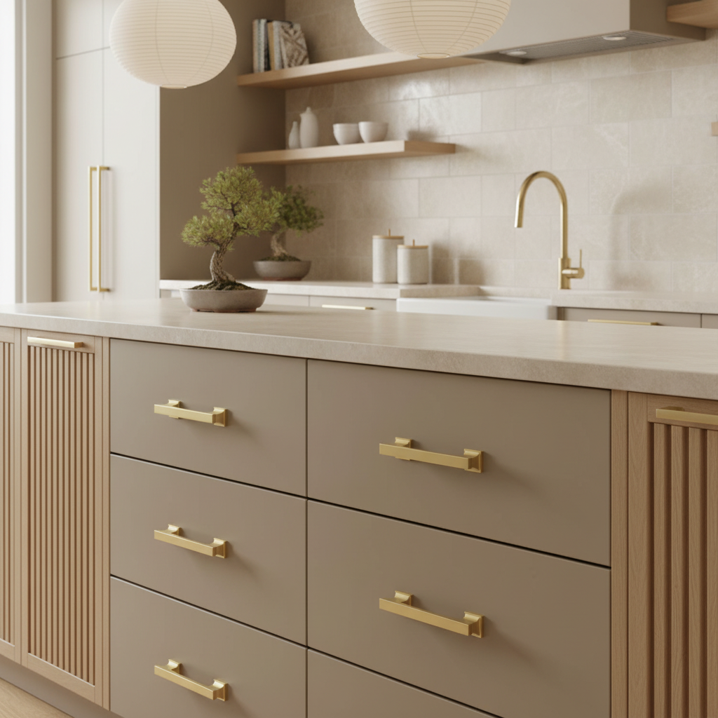 Cosmas 702-3.5GC Gold Champagne Contemporary Cabinet Pull