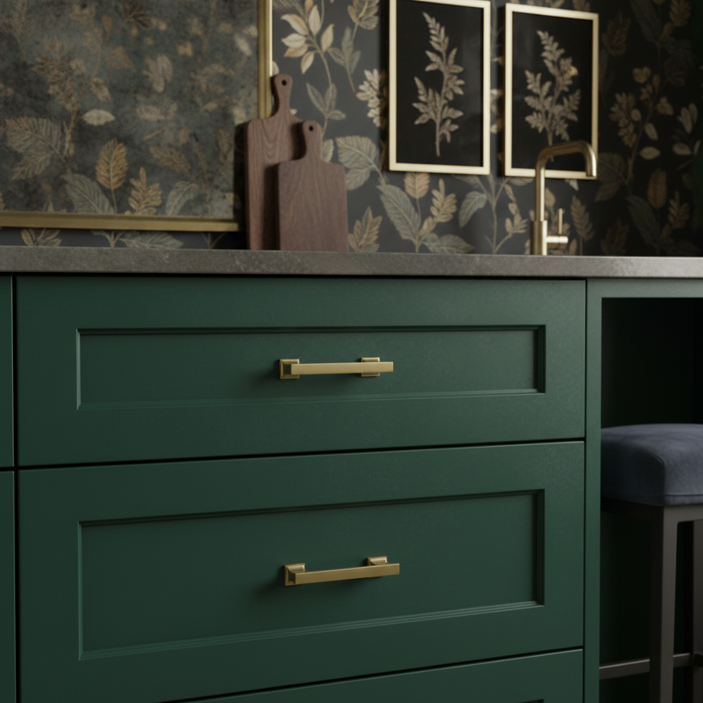 Cosmas 702-3.5GC Gold Champagne Contemporary Cabinet Pull