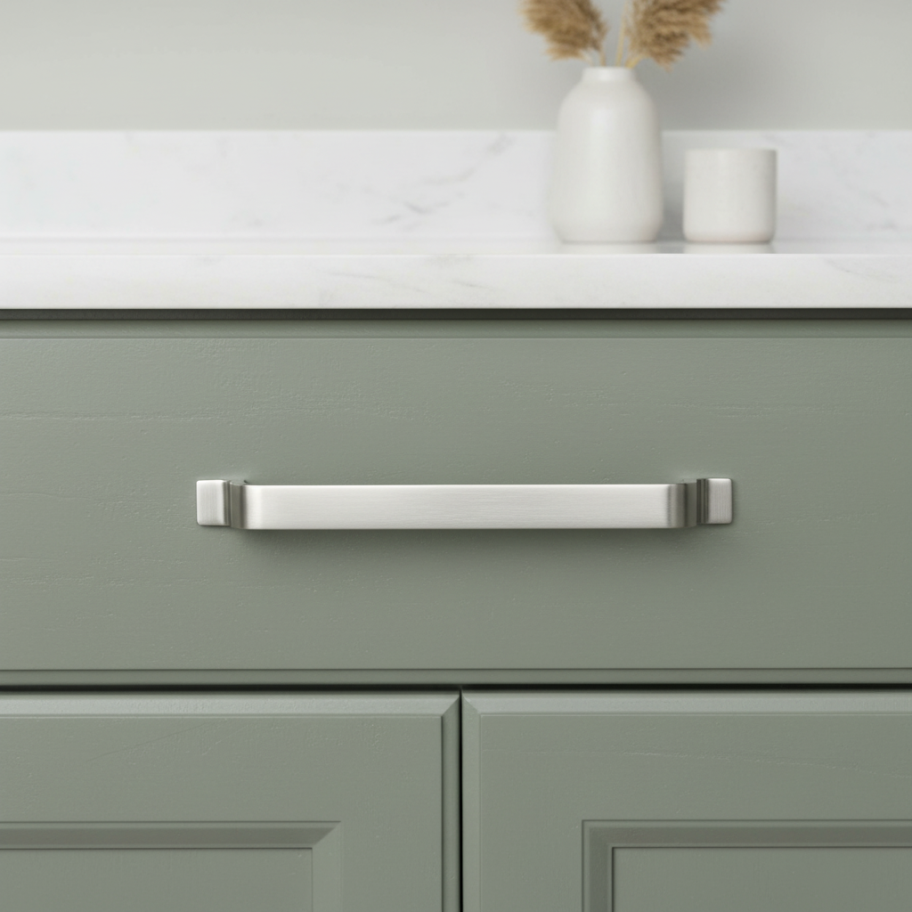 Cosmas 14901-160SN Satin Nickel Contemporary Cabinet Pull