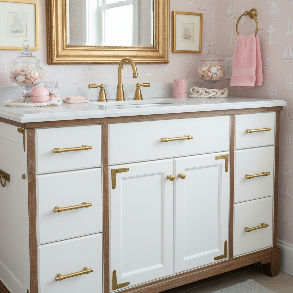 Cosmas 161-4BG Brushed Gold Euro Style Bar Pull