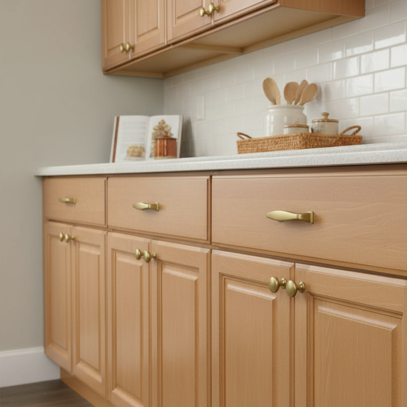 Cosmas 4390GC Gold Champagne Cabinet Pull