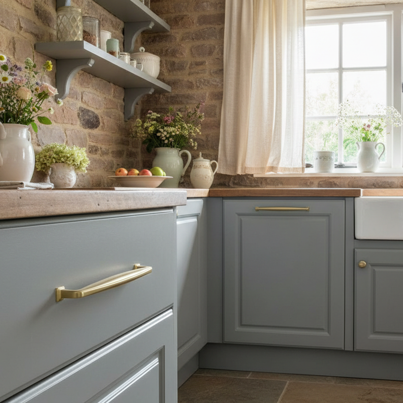 Cosmas 4392-192GC Gold Champagne Cabinet Pull