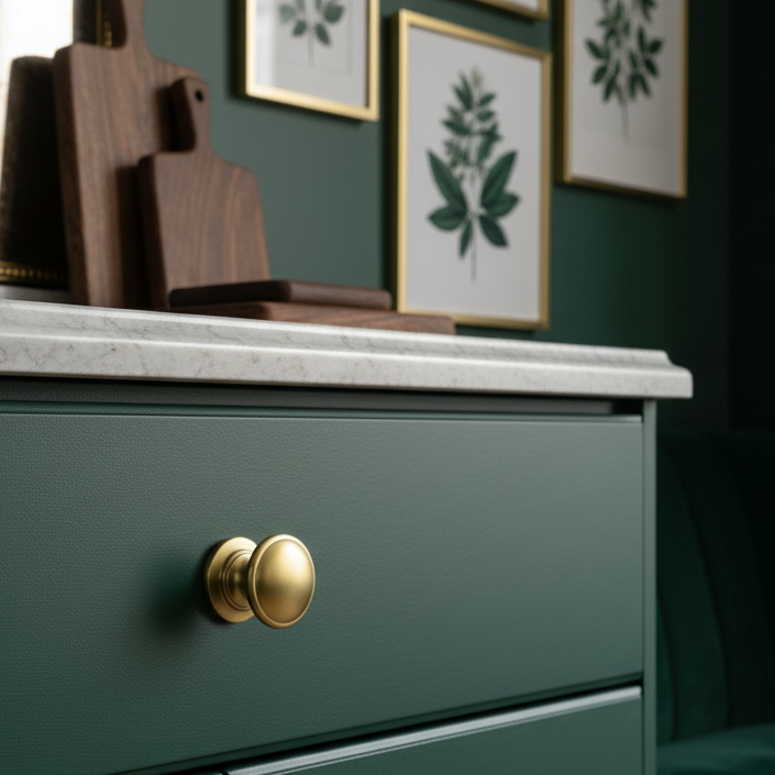 Cosmas 4702GC Gold Champagne Cabinet Knob