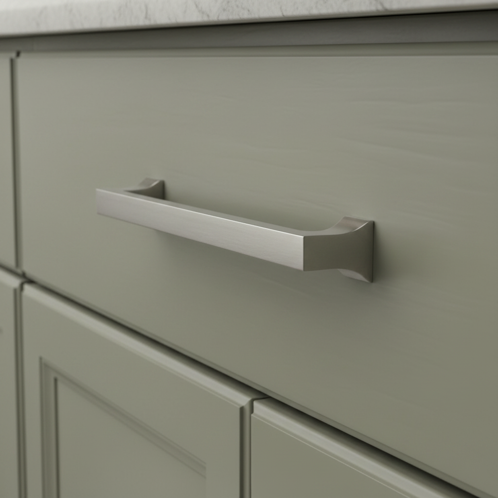 Cosmas 10556-160SN Satin Nickel Craftsman Cabinet Pull