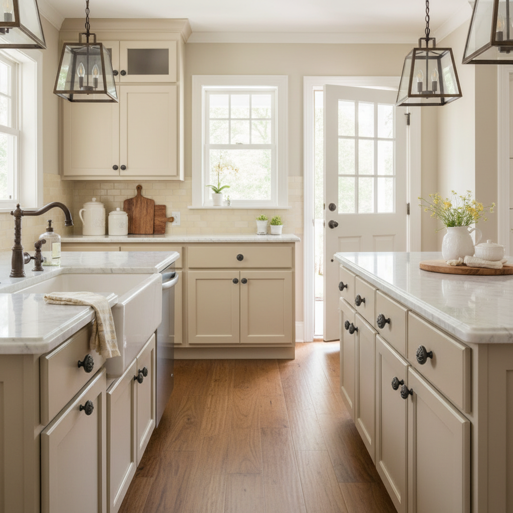 Decorative black cabinet knob on a white background
