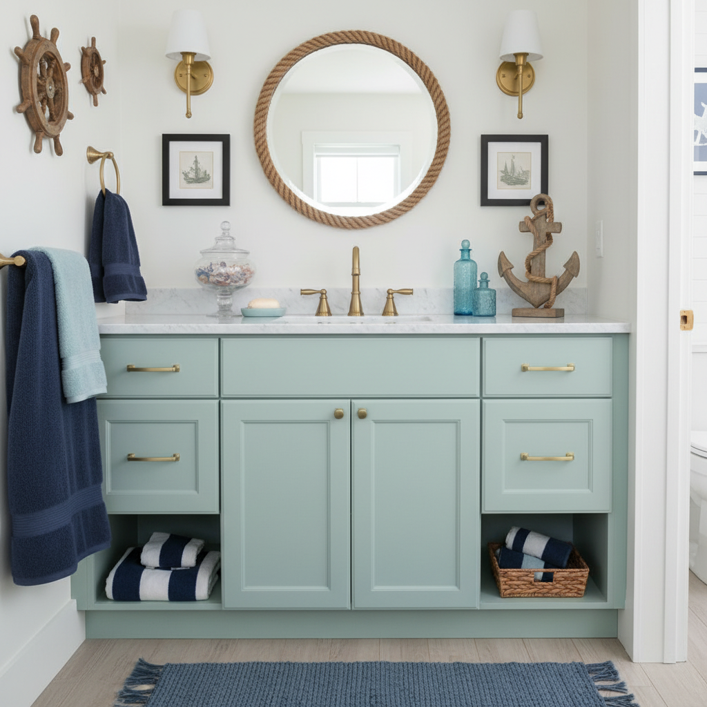 Diversa Brushed Gold Trinity 5" (128mm) Cabinet Drawer Pull