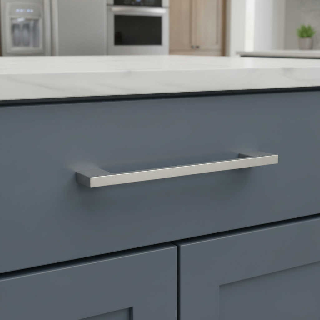 Cosmas 11244-160SN Satin Nickel Modern Contemporary Cabinet Pull