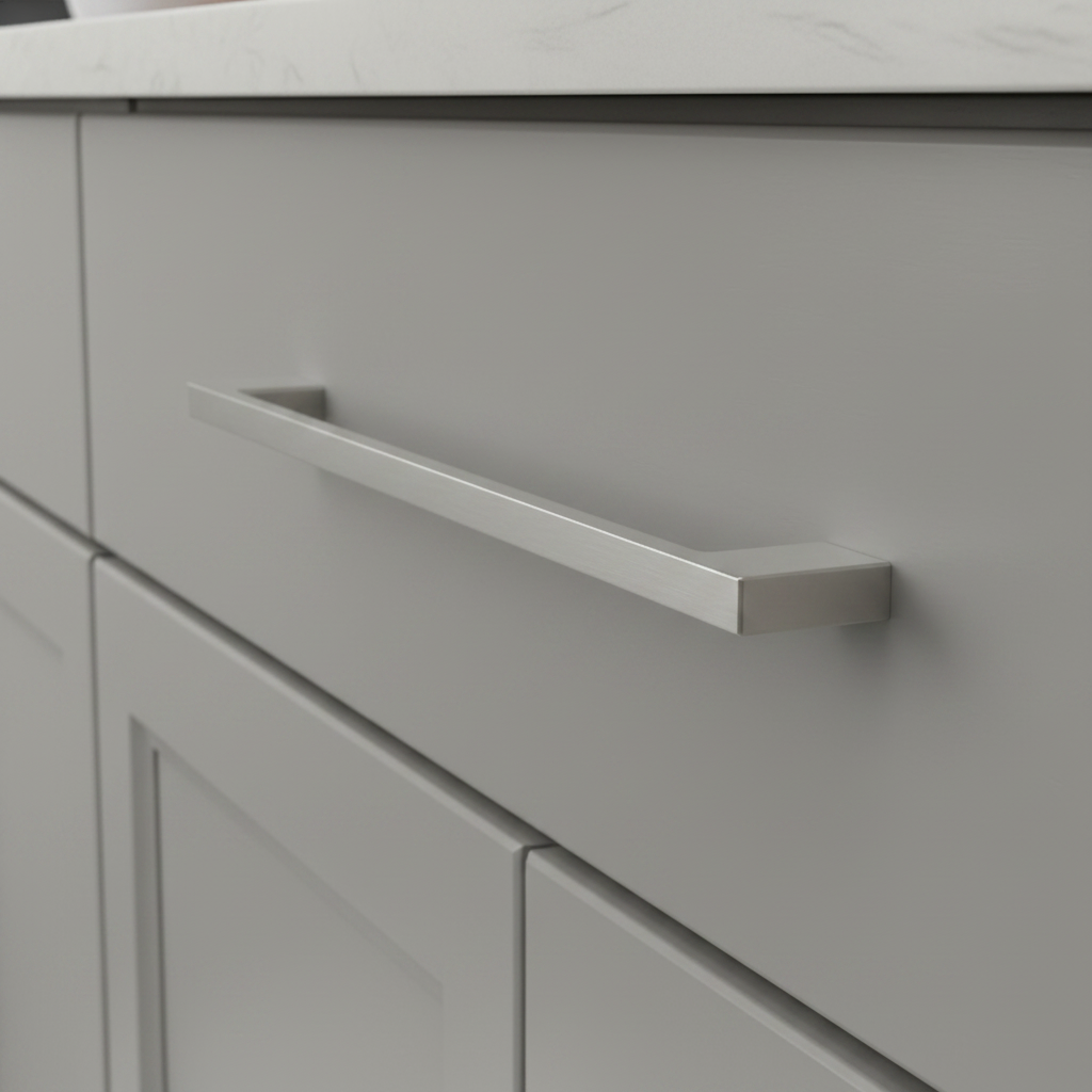 Cosmas 11244-224SN Satin Nickel Modern Contemporary Cabinet Pull