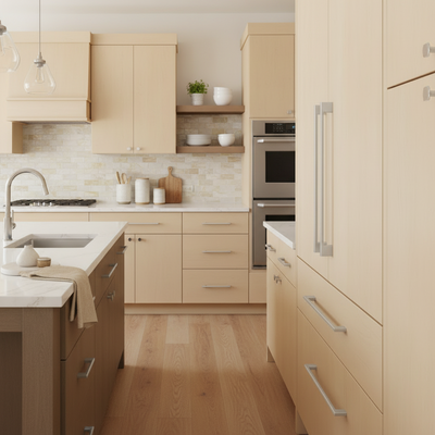 Cosmas 11244-320SN Satin Nickel Modern Contemporary Cabinet Pull