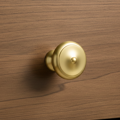 Cosmas 13247BG Brushed Gold Decorative Oversized Cabinet Knob