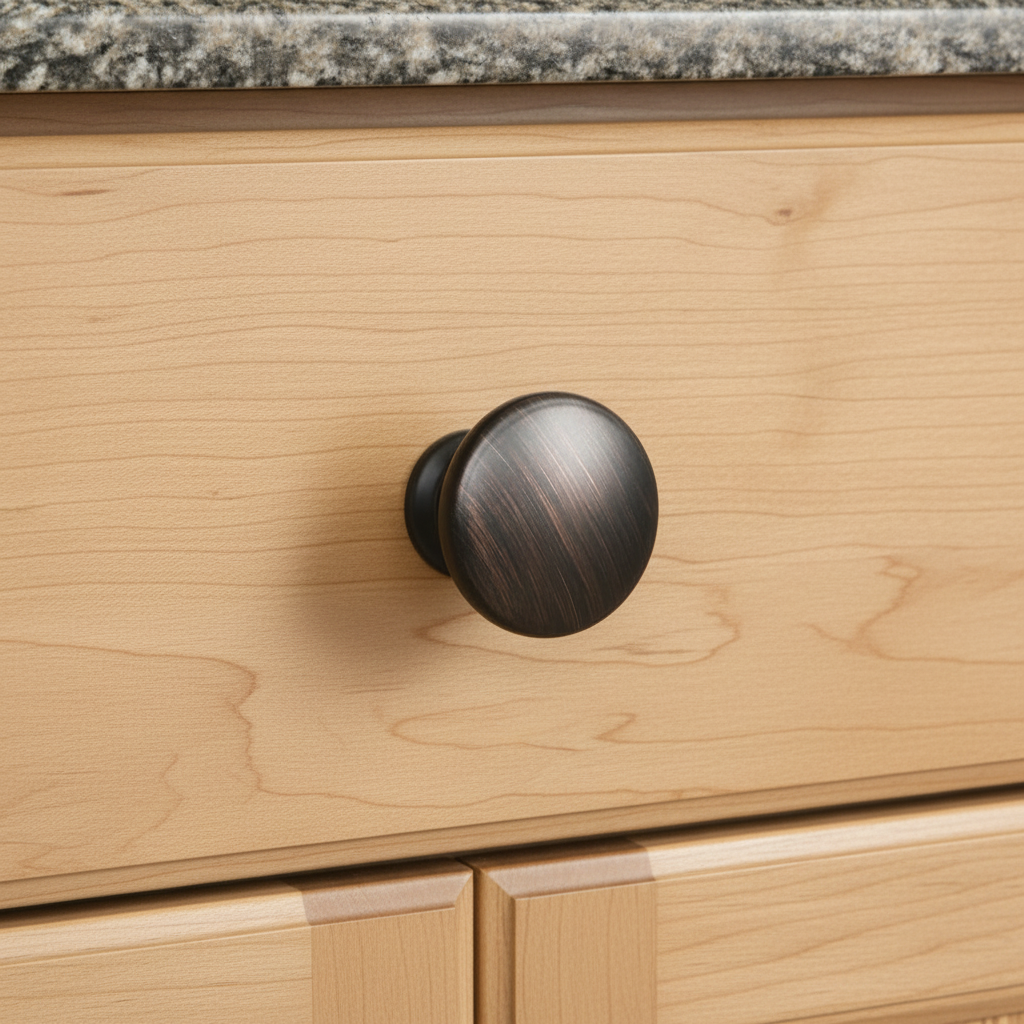 Cosmas 13248ORB Oil Rubbed Bronze Round Oversized Cabinet Knob