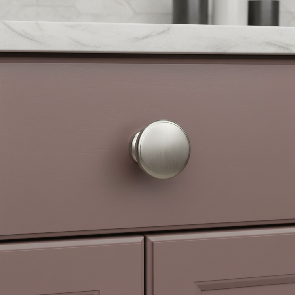 Cosmas 13248SN Satin Nickel Round Oversized Cabinet Knob