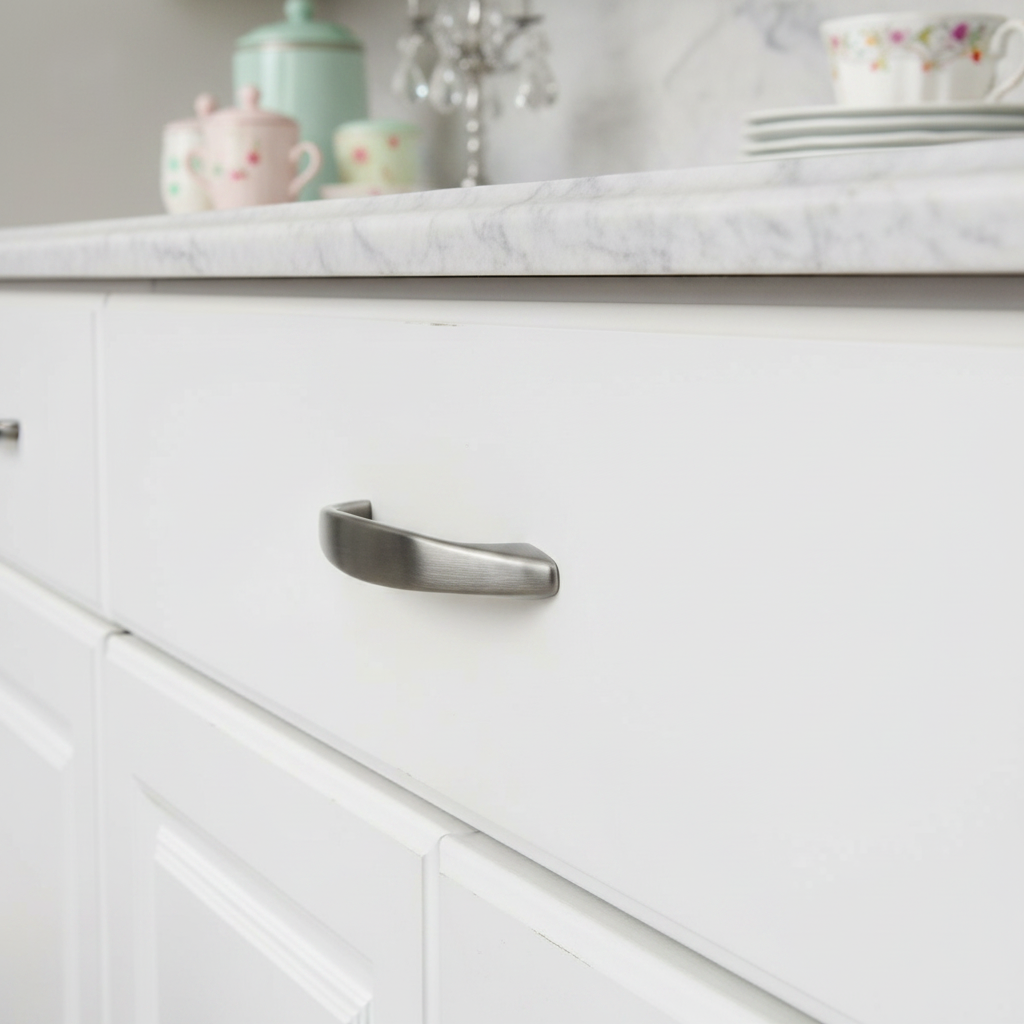 Cosmas 1387AS Antique Silver Cabinet Pull