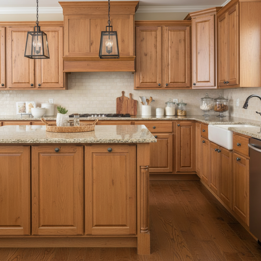 Bronze door cabinet knobs  on maple  kitchen cabinets 
