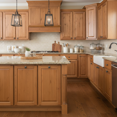 Bronze door cabinet knobs  on maple  kitchen cabinets 