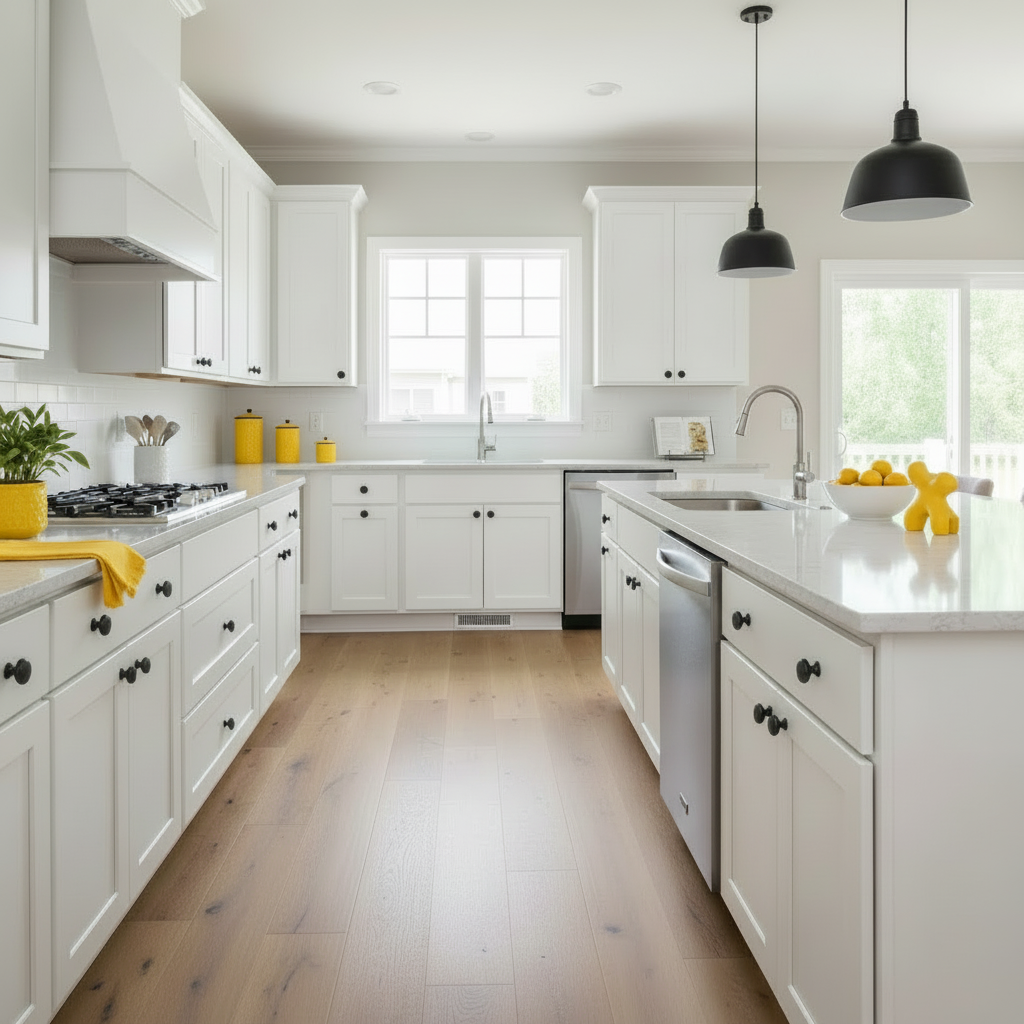 Cosmas 1438FB Flat Black Cabinet Knob