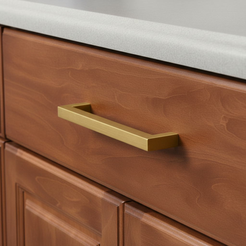 Cosmas 14777-128BG Brushed Gold Modern Contemporary Cabinet Pull