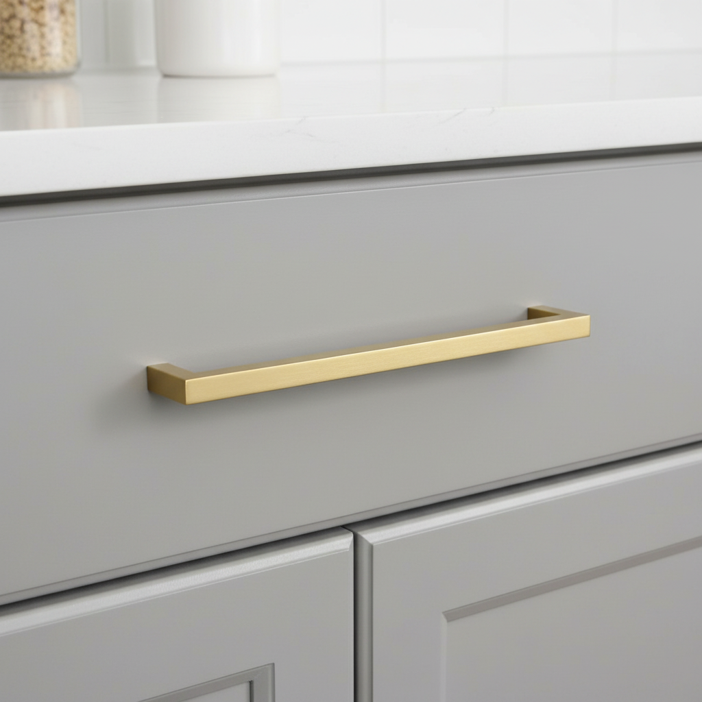 Cosmas 14777-160BG Brushed Gold Modern Contemporary Cabinet Pull
