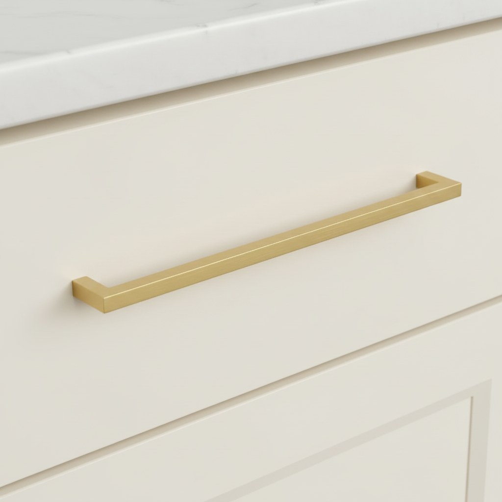 Cosmas 14777-256BG Brushed Gold Modern Contemporary Cabinet Pull