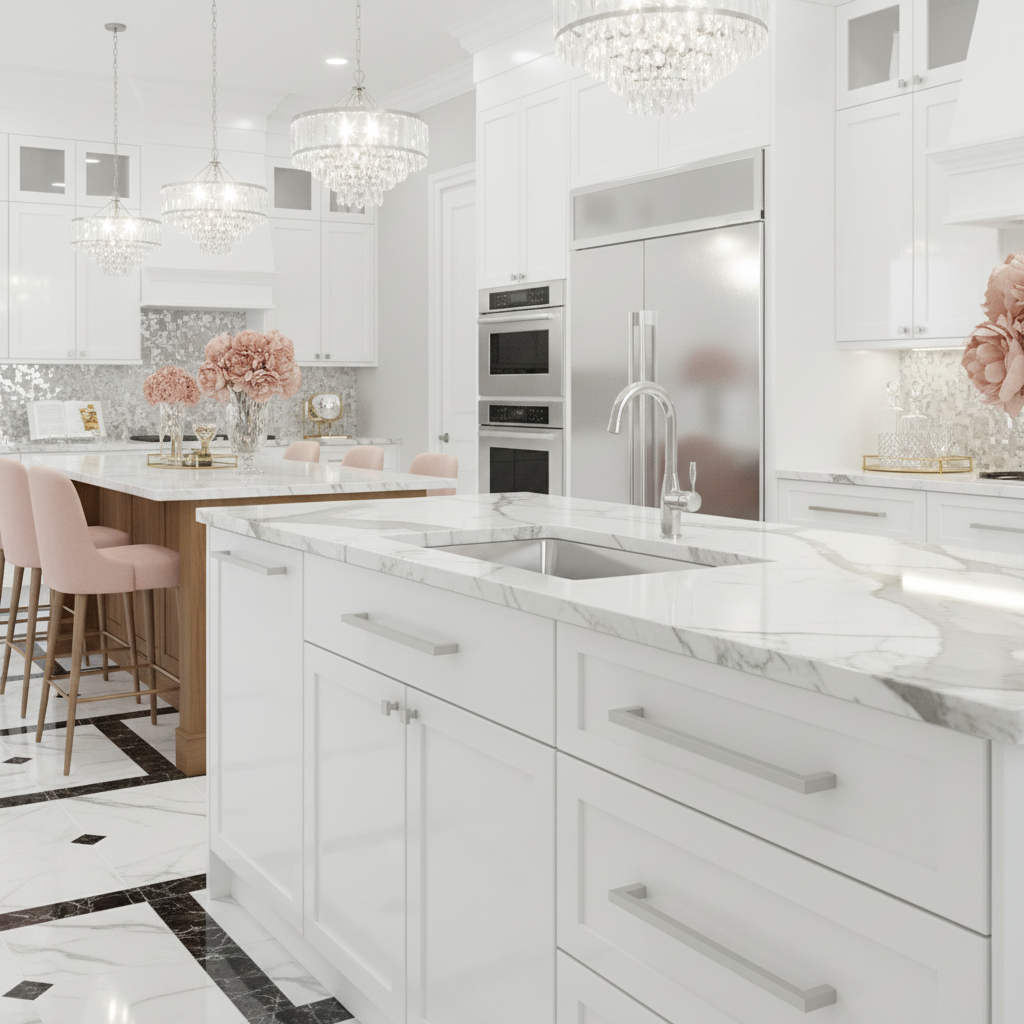 Cosmas 14777-256SN Satin Nickel Modern Contemporary Cabinet Pull