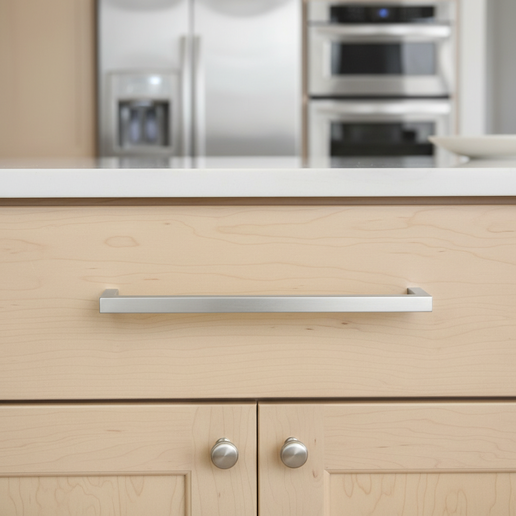 Cosmas 14777-320SN Satin Nickel Modern Contemporary Cabinet Pull