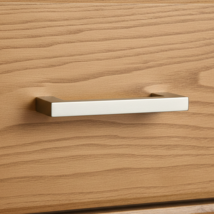 Cosmas 14777-3SN Satin Nickel Modern Contemporary Cabinet Pull