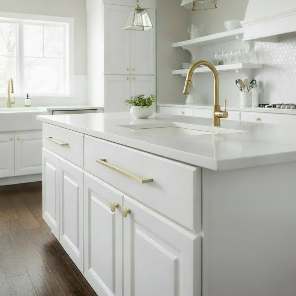 Cosmas 14777-448BG Brushed Gold Modern Contemporary Cabinet Pull