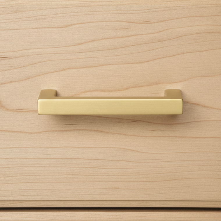 Cosmas 14777-3BG Brushed Gold Modern Contemporary Cabinet Pull