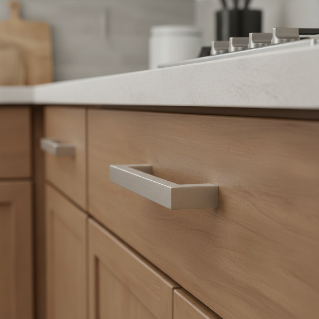 Cosmas 14777-89SN Satin Nickel Modern Contemporary Cabinet Pull