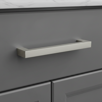 Cosmas 14777-96SN Satin Nickel Modern Contemporary Cabinet Pull